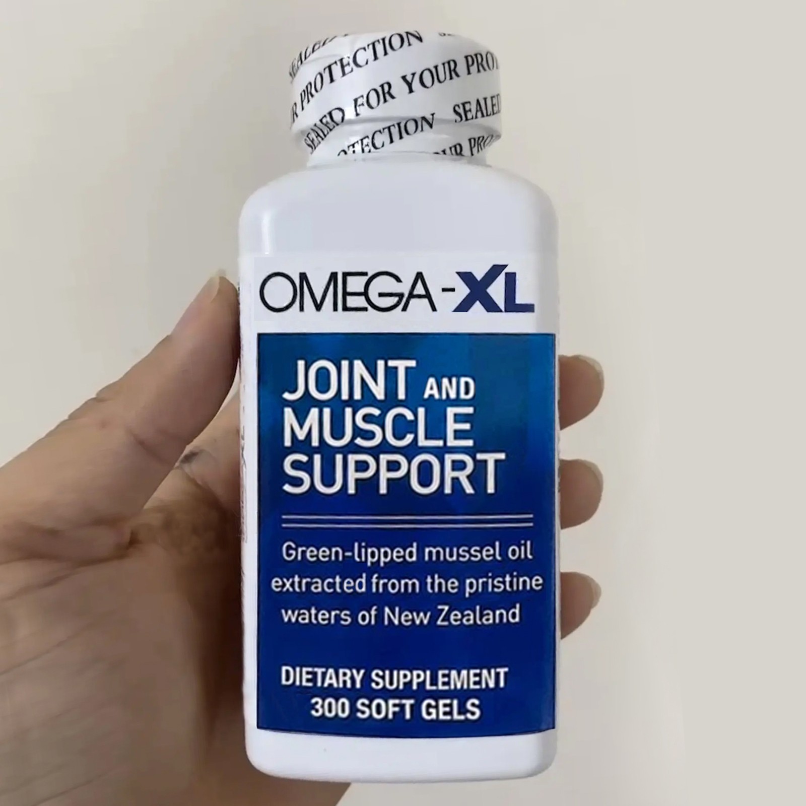 Single Omega XL 300 Capsules  Green Lipped Mussel Joint Muscle Supplement Relief