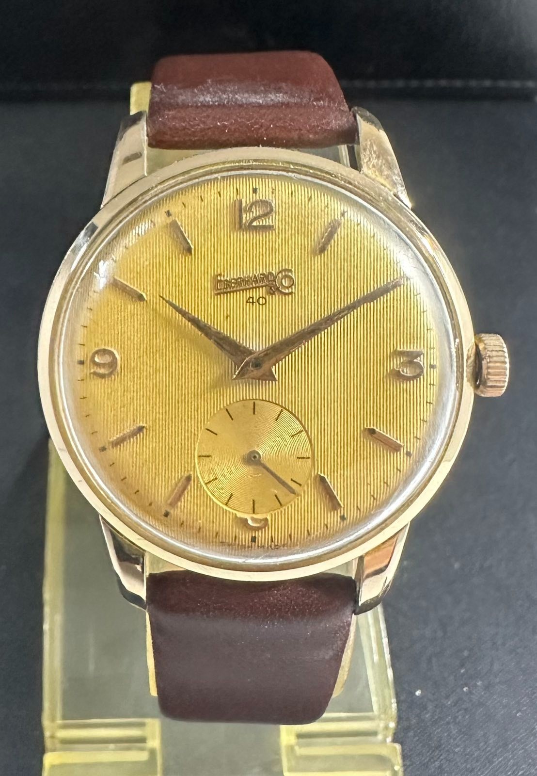 Exceptionally Rare Vintage Watch Eberhard & Co , 1950s