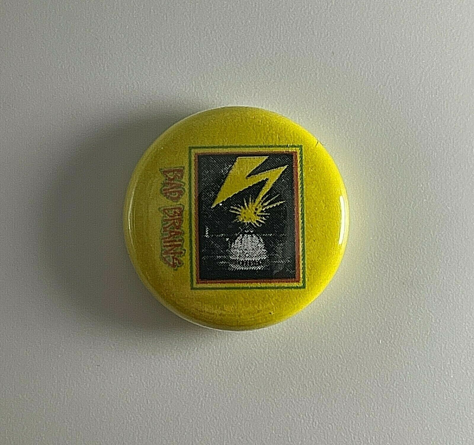Bad Brains 1” Button B023B Pin Badge