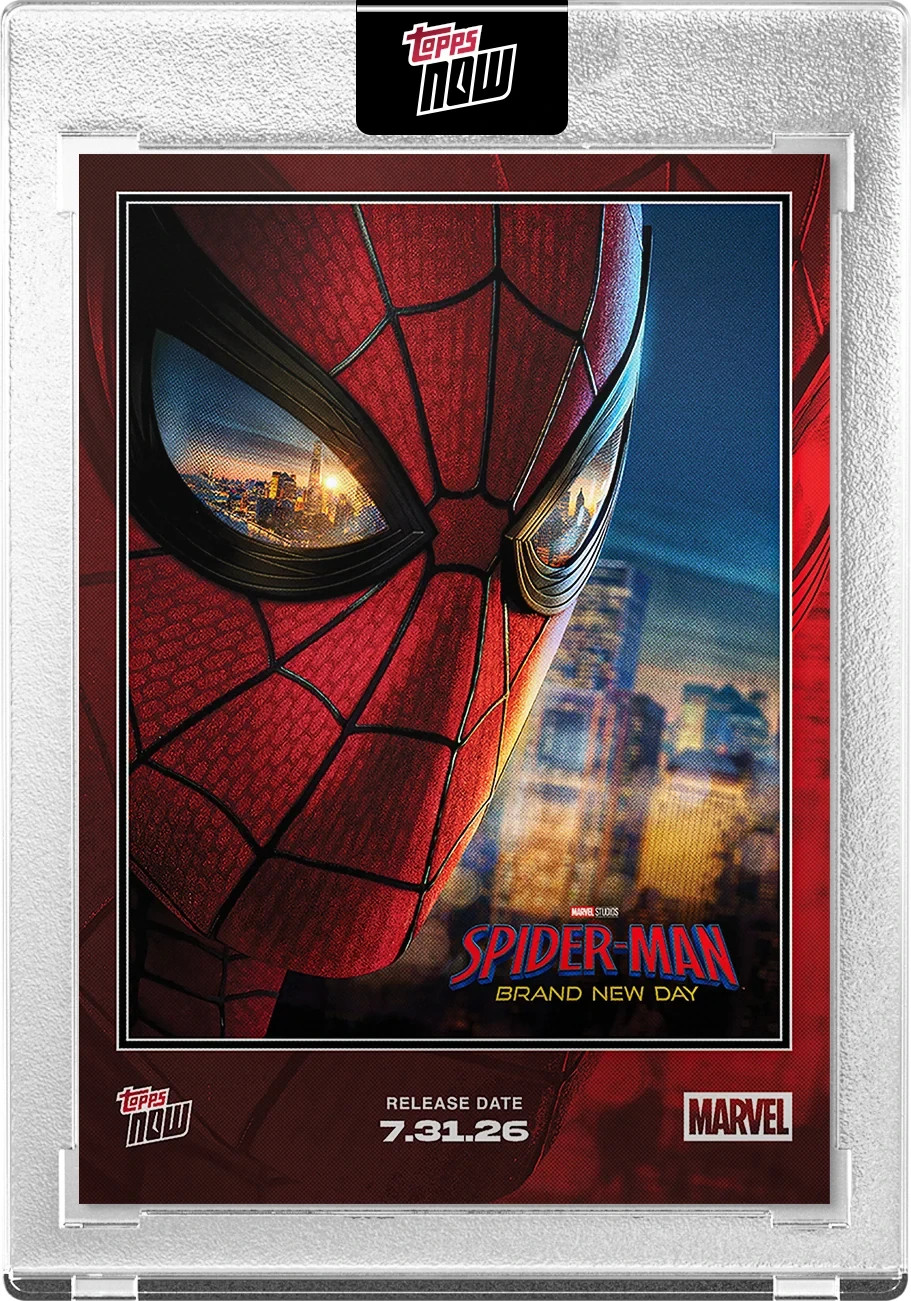 2026 Marvel Topps Now Spider-Man Brand New Day Card #SM01
