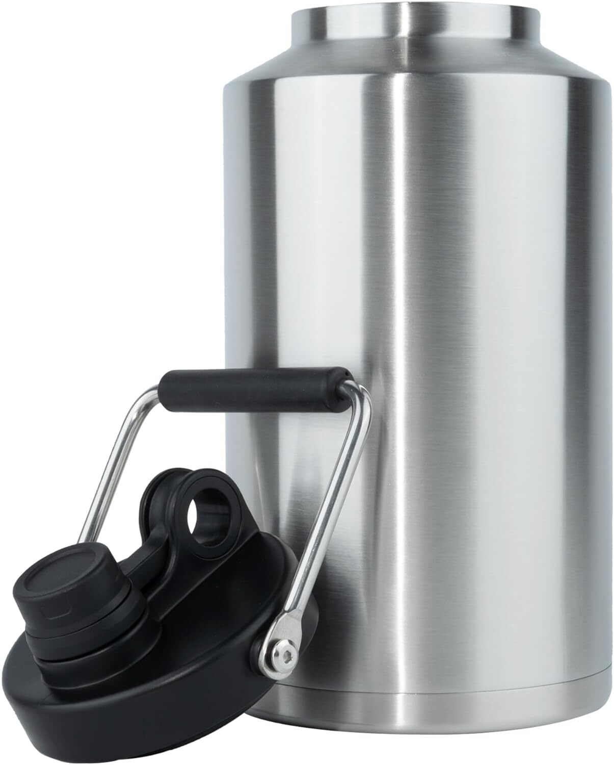 Insulated Gallon Jug with Handle, One Gallon, 128 oz Stainless Steel Insulated Gallon Jug with Handle, One Gallon, 128 oz Stainless Steel