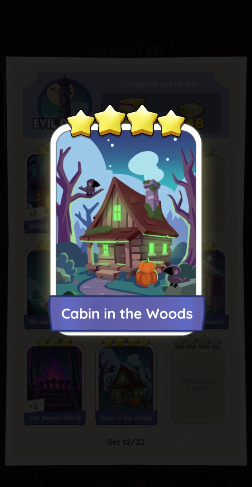 Cabin in the Woods - 4⭐ Sticker - MoGo - Evil Deeds Set (Set - 12)
