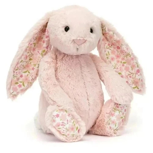 Jellycat Authentic Medium Blossom Blush Bunny Cherry Plush Toy NWT Jellycat Authentic Medium Blossom Blush Bunny Cherry Plush Toy NWT