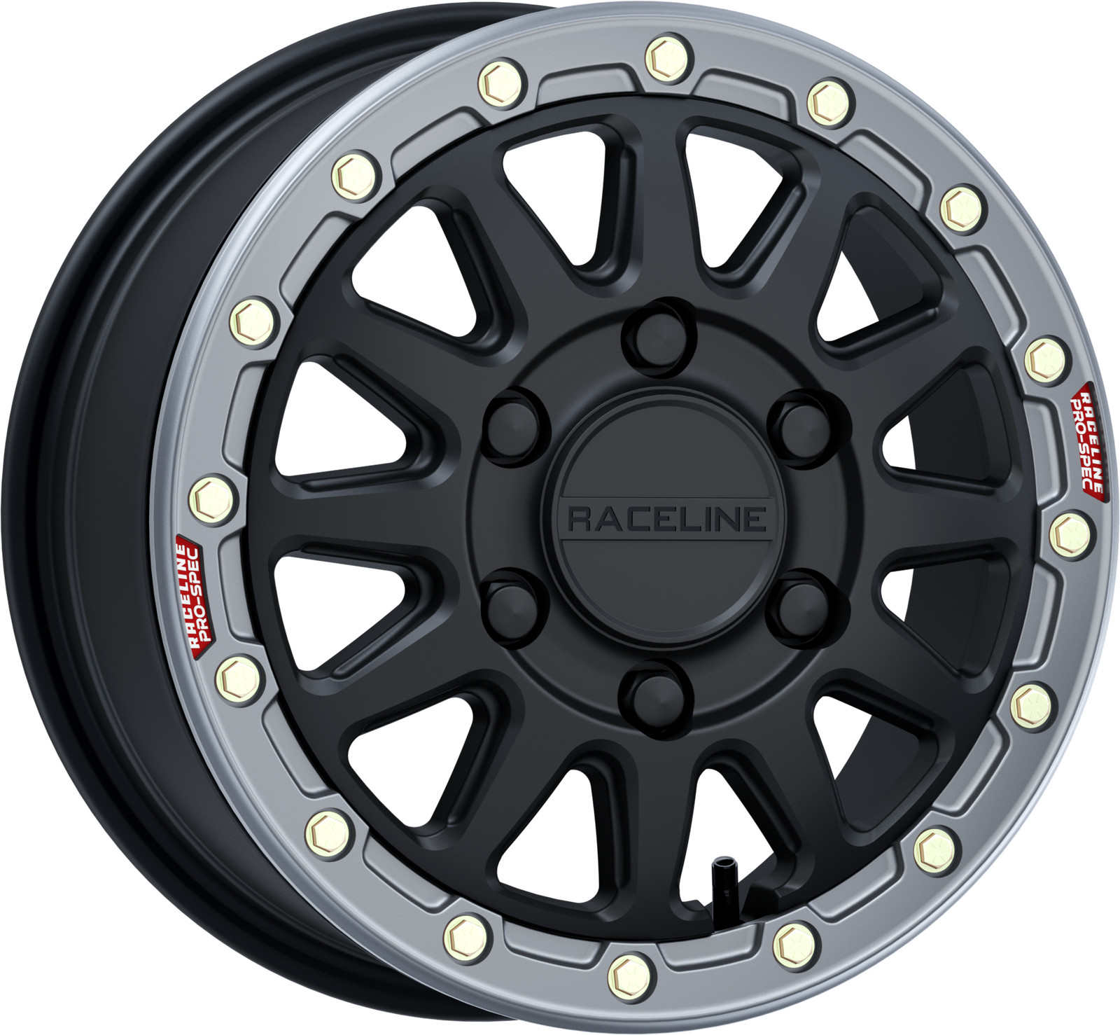 RACELINE - Alpha Bdlk 15x6.5 6/139.7 (+74mm) Blk/Gunmetal | A14BG-56560+74