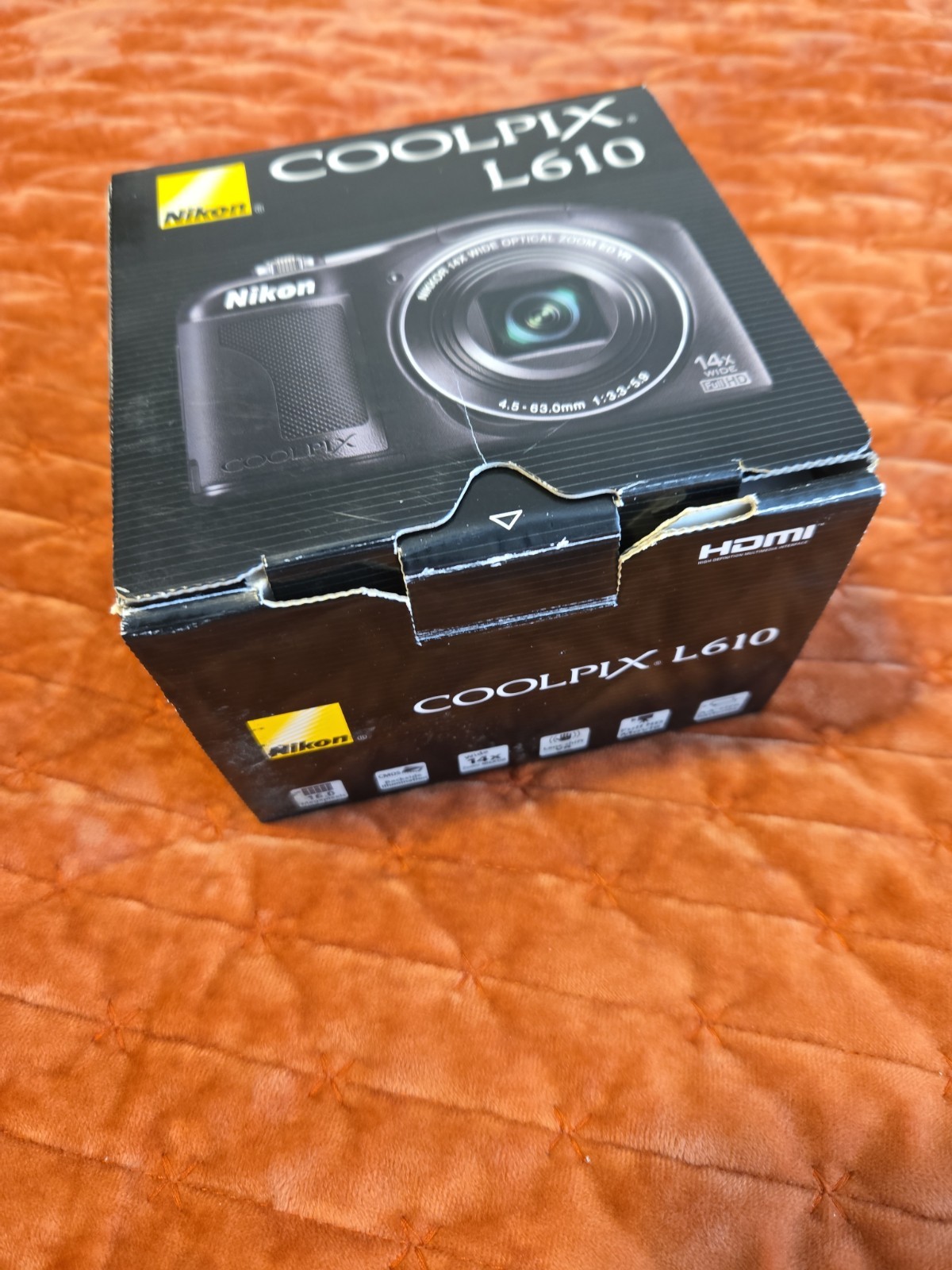 Nikon Coolpix L610,xlnt.cond. Open Box Complete,vintage, Digital, Japan, Usa,...