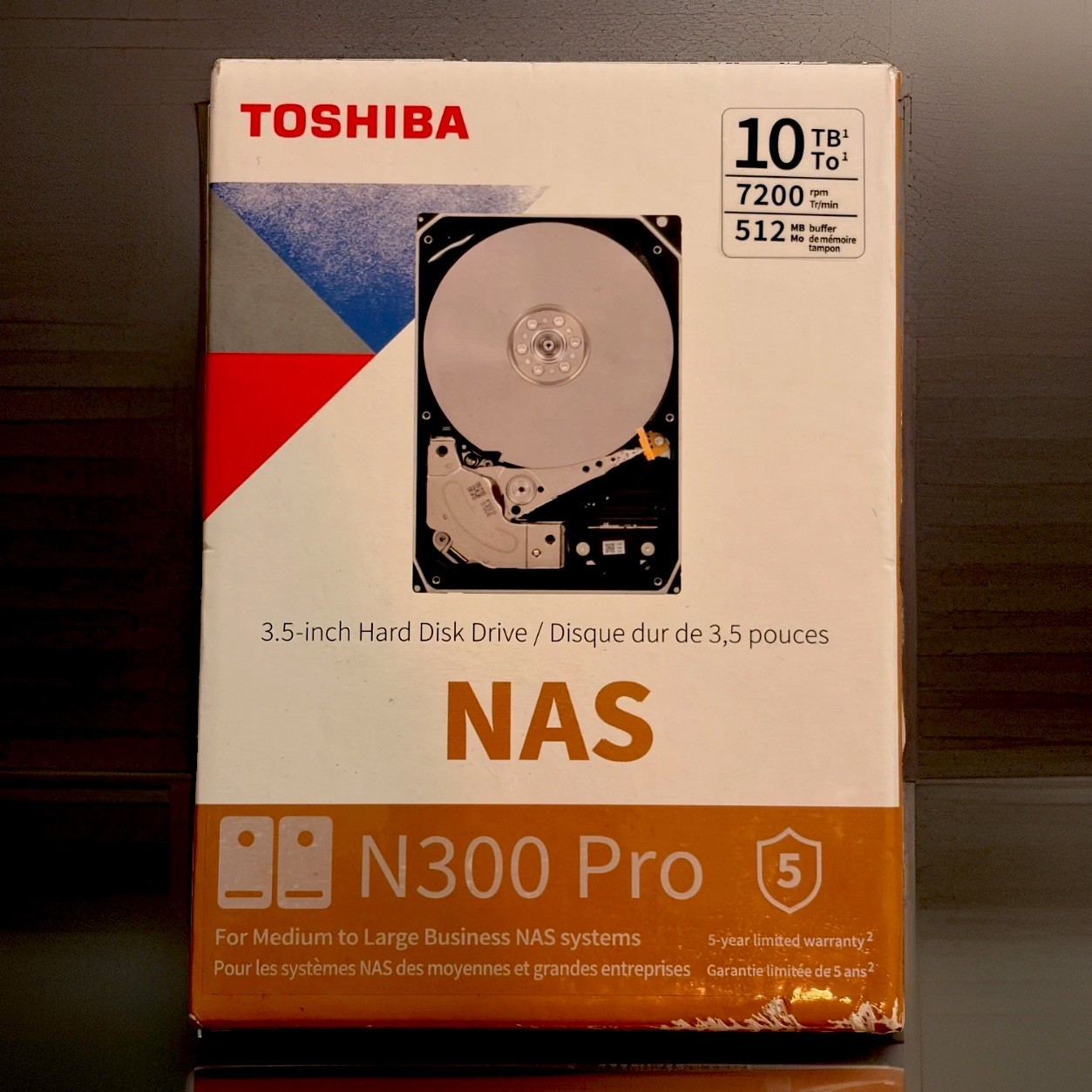 NEW Sealed Toshiba N300 Pro 10TB NAS HDD 7200RPM NEW Sealed Toshiba N300 Pro 10TB NAS HDD 7200RPM