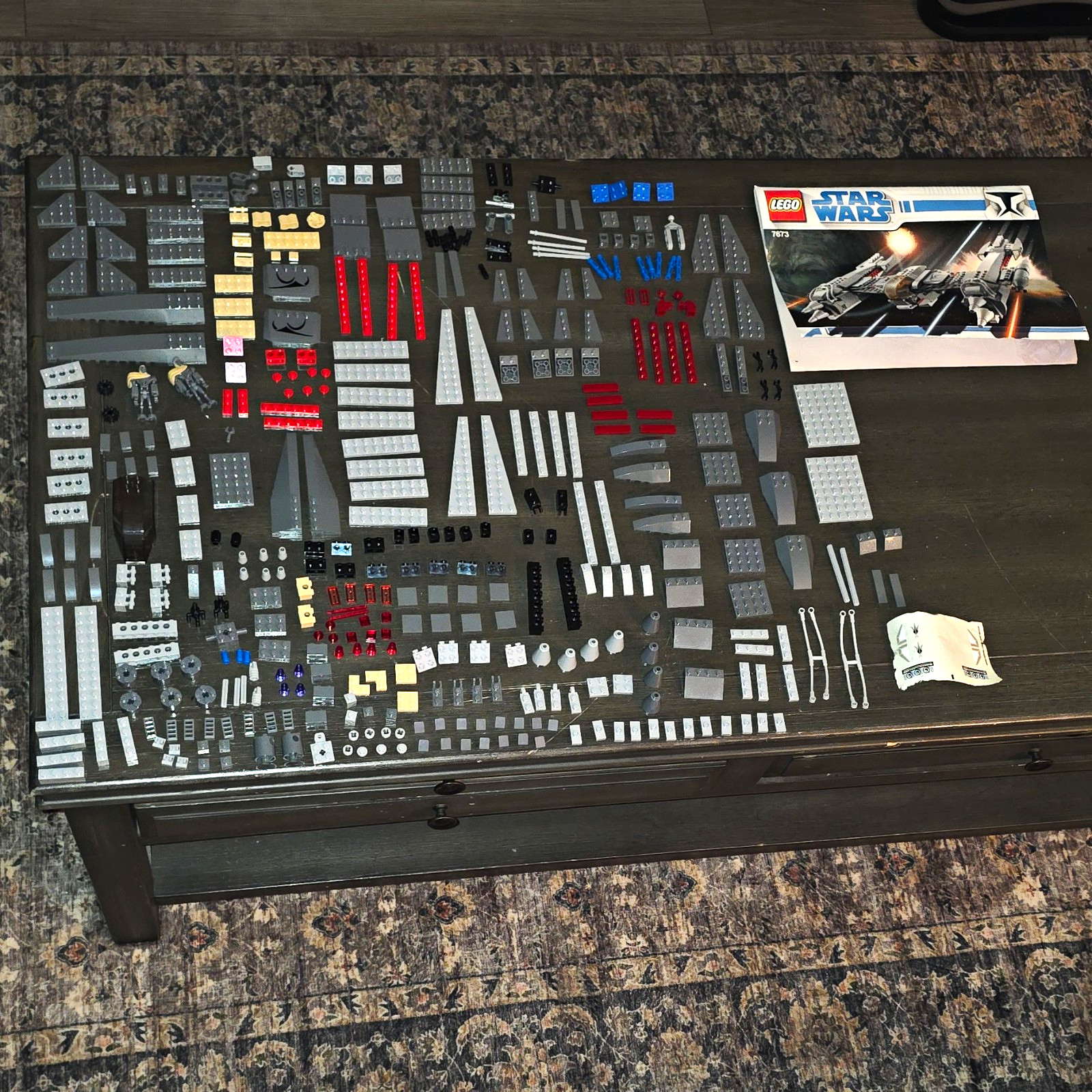 LEGO Star Wars Clone Wars 7673 Magna Guard Starfighter 431 pcs Box+Instr LEGO Star Wars Clone Wars 7673 Magna Guard Starfighter 431 pcs Box+Instr
