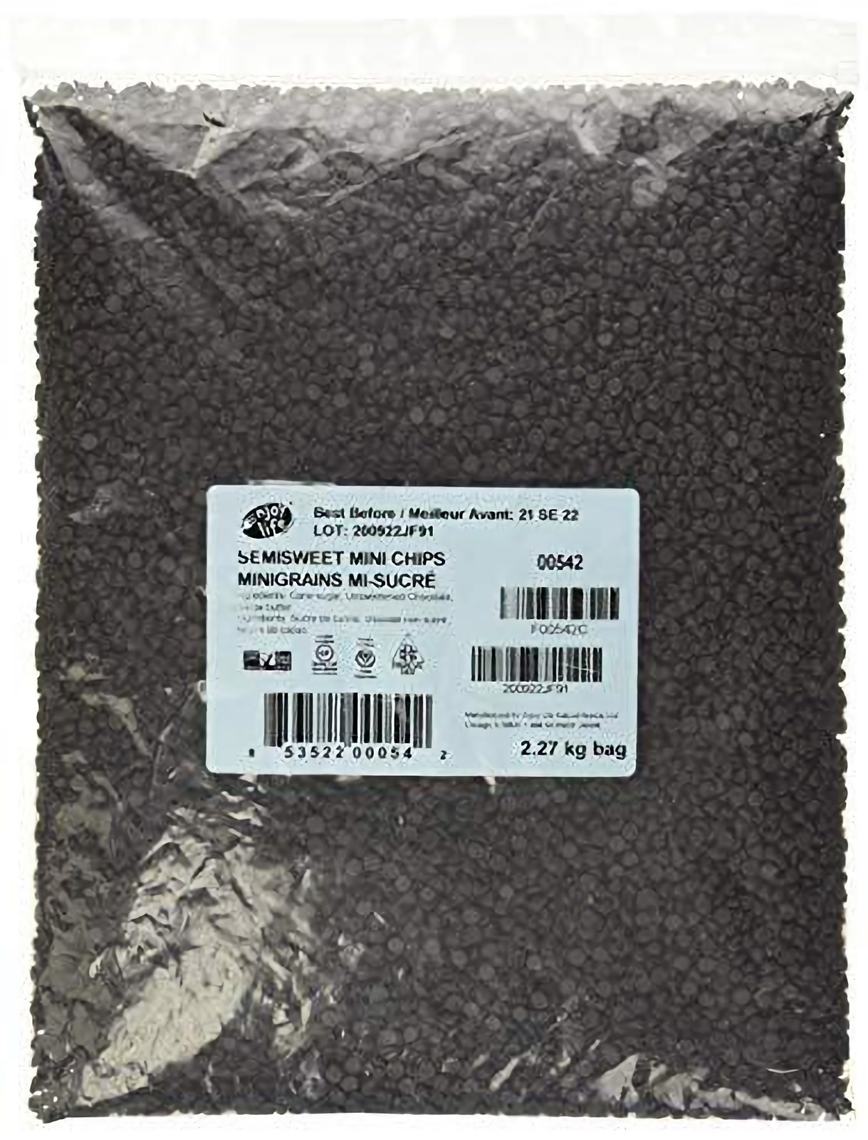Enjoy Life Bulk Semi-Sweet Mini Chocolate Chips, Vegan, Dairy Free, Gluten Free, Enjoy Life Bulk Semi-Sweet Mini Chocolate Chips, Vegan, Dairy Free, Gluten Free,