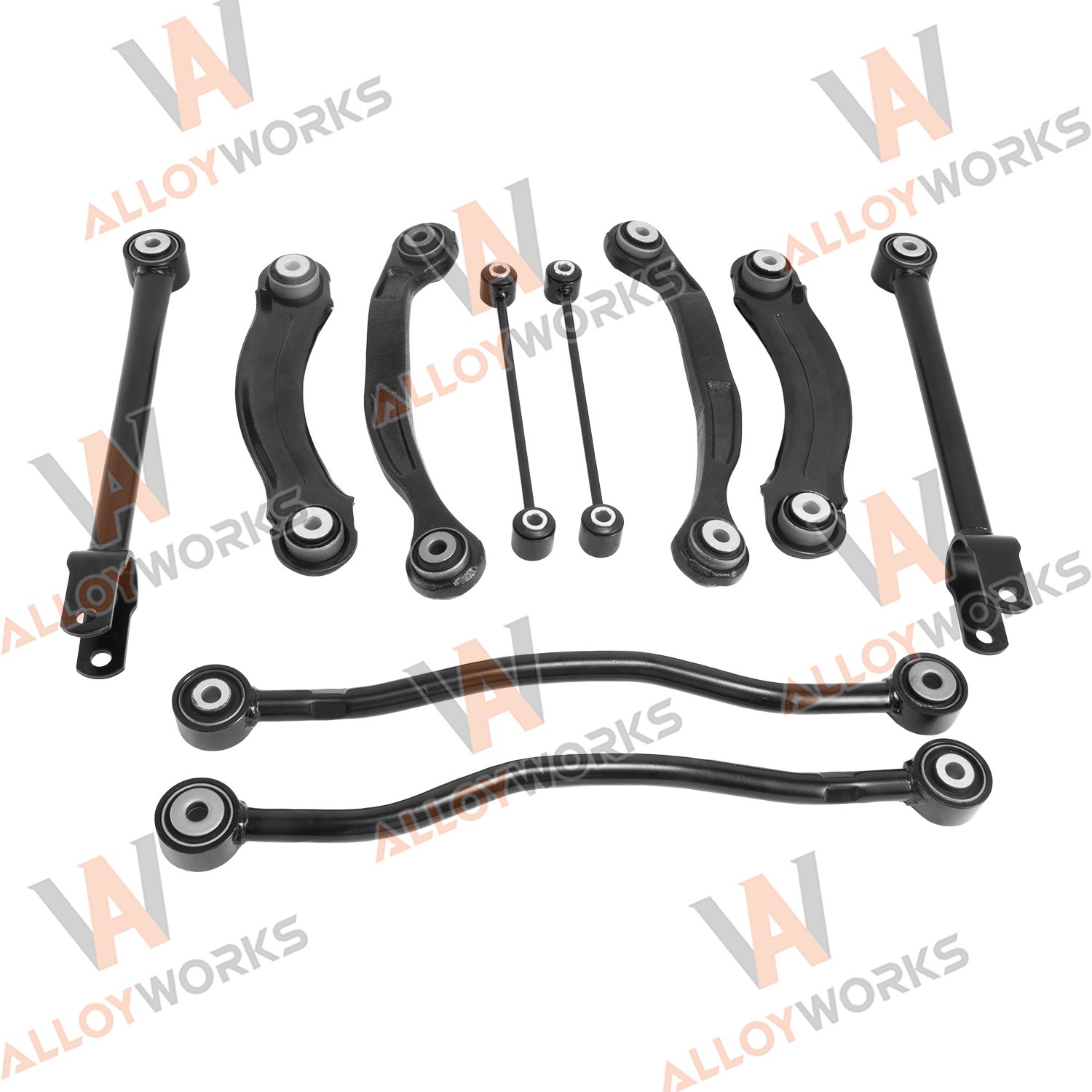 K641772 Rear Upper & Lower Control Arm Sway Bar For 2005-2008 06 Dodge Magnum