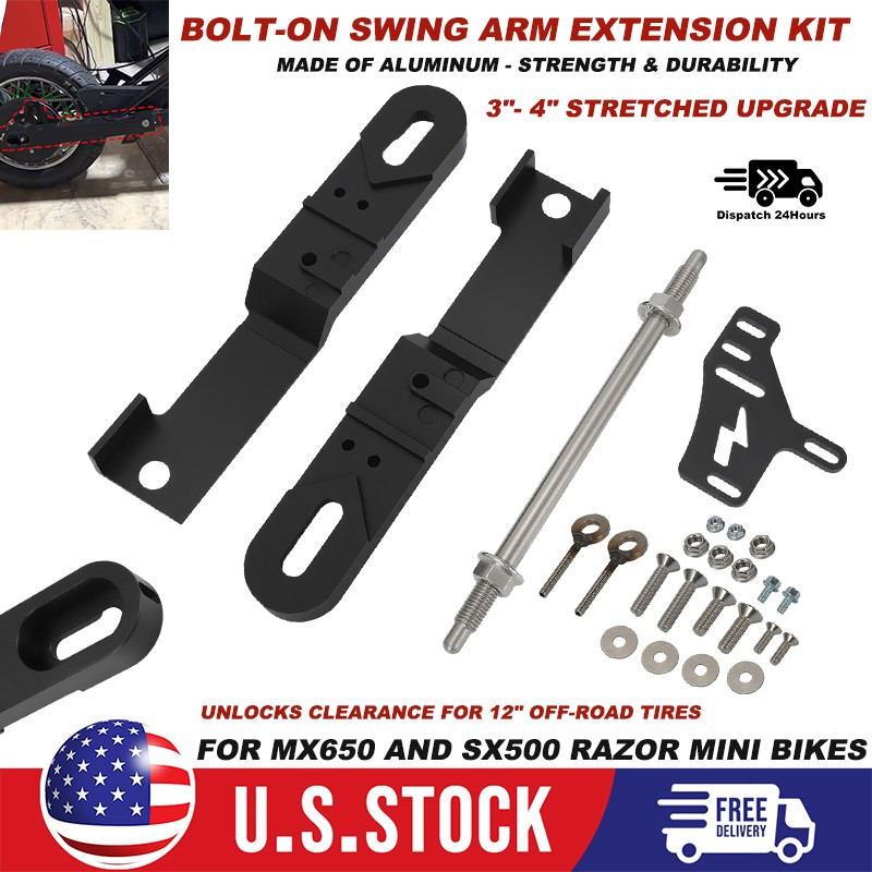 For Razor MX650 MX500 SX500 Swing Arm Extension Kit 3