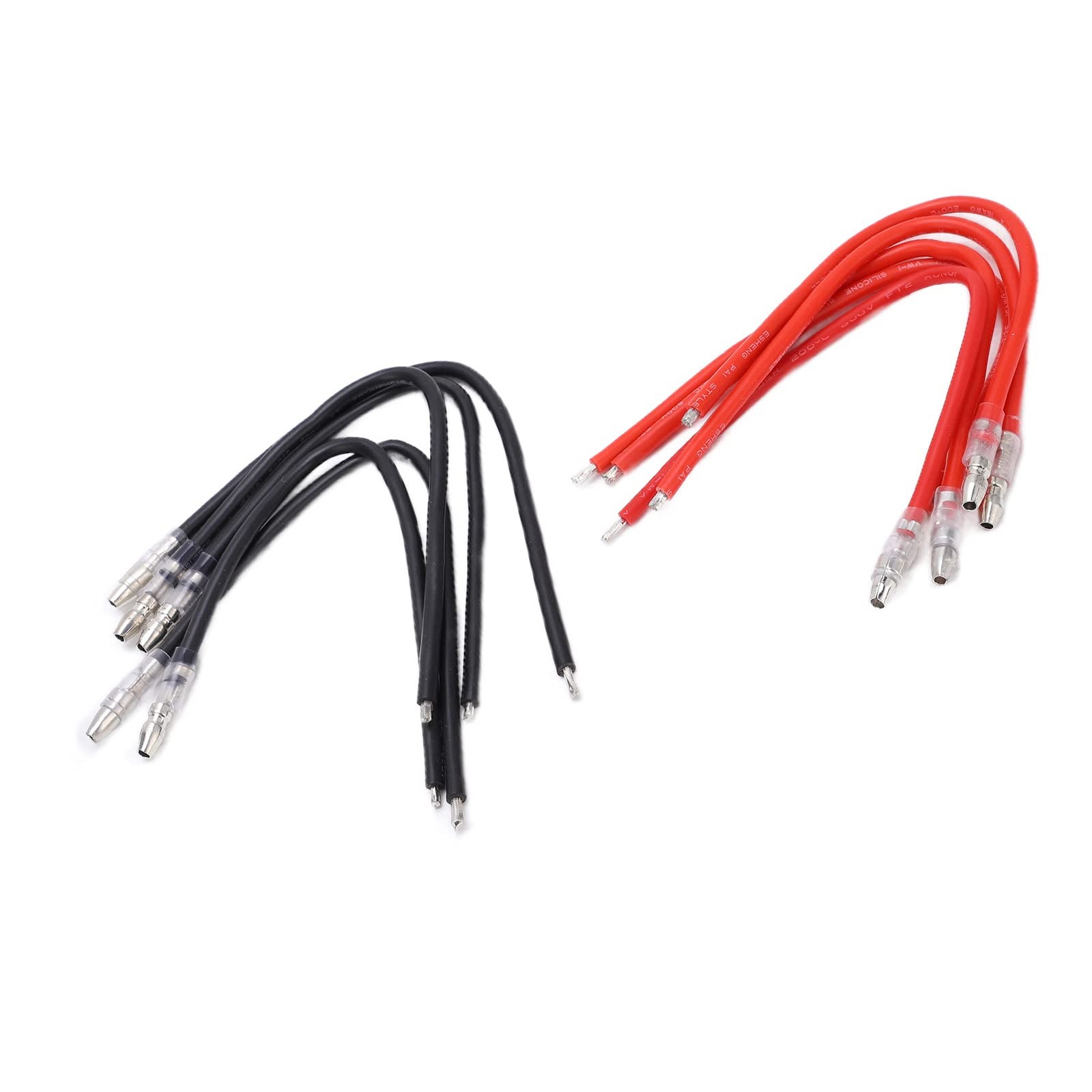 Kooingtech 10PCS RC Motor Cable Car 16AWG Silicone Wire Metal Connector Kooingtech 10PCS RC Motor Cable Car 16AWG Silicone Wire Metal Connector