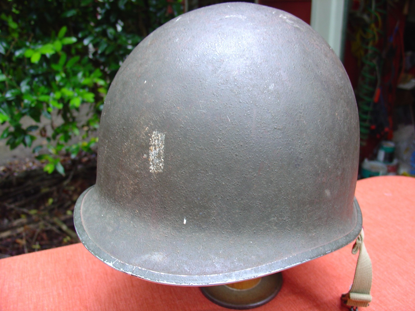 WWII M1 Helmet McCord FS/FB 701C Firestone Liner Original Surfaces Lieutenant