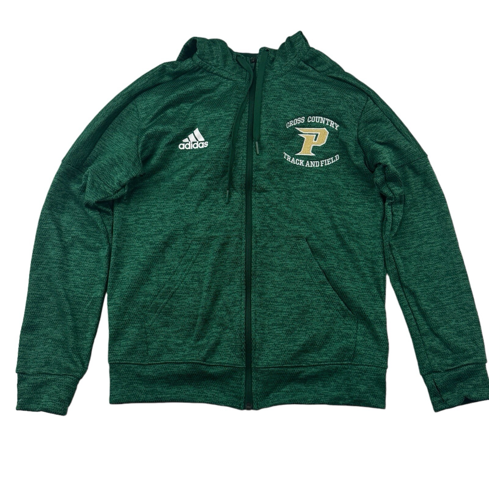 Adidas Pinecrest High School Cross Country Track & Field Full Zip Size S Hooded Adidas Pinecrest High School Cross Country Track & Field Full Zip Size S Hooded