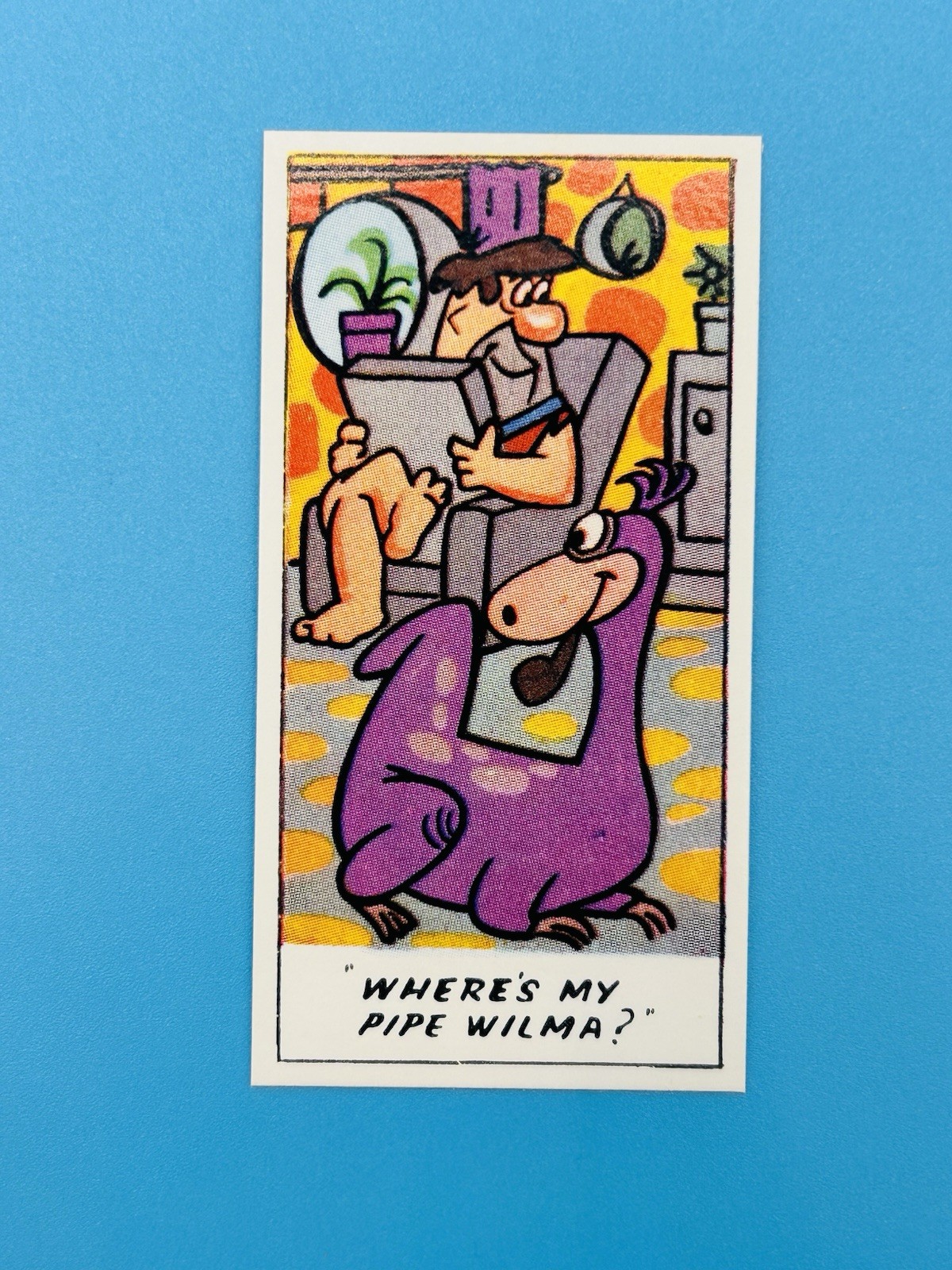 1963 Primrose Confectionary Flintstones #8 Where's My Pipe Wilma NM-MT OR BETTER