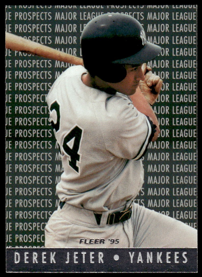 1995 Fleer #7 Derek Jeter Major League Prospects 1995 Fleer #7 Derek Jeter Major League Prospects