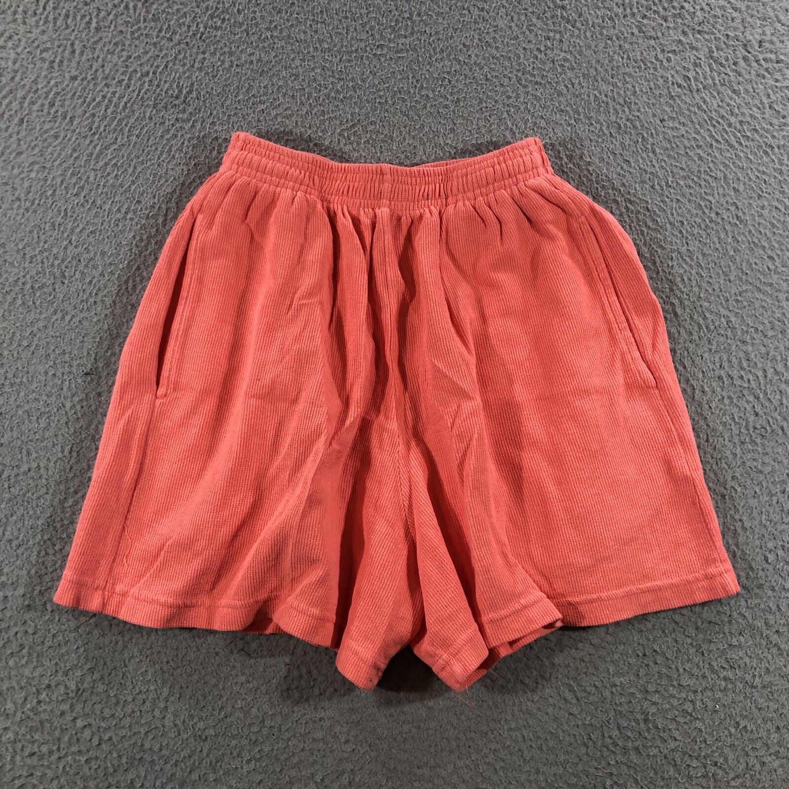 Vtg Lifestyles Resort Wear Shorts Adult S Salmon  Red Beach Summer  Crazy Shirt