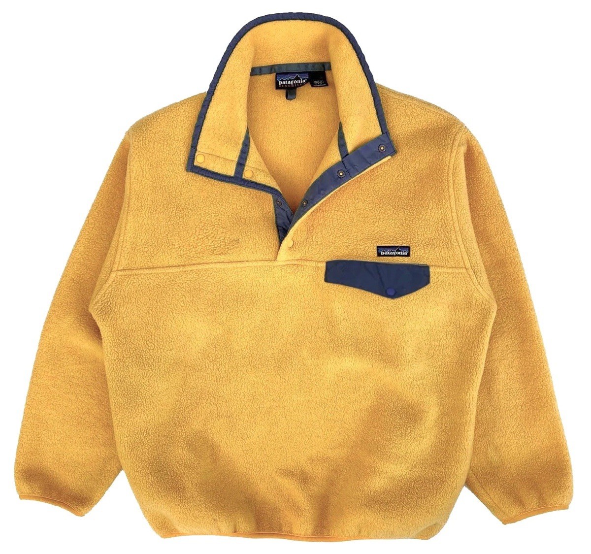 🚸Vintage 1995 Patagonia Synchilla - Yellow