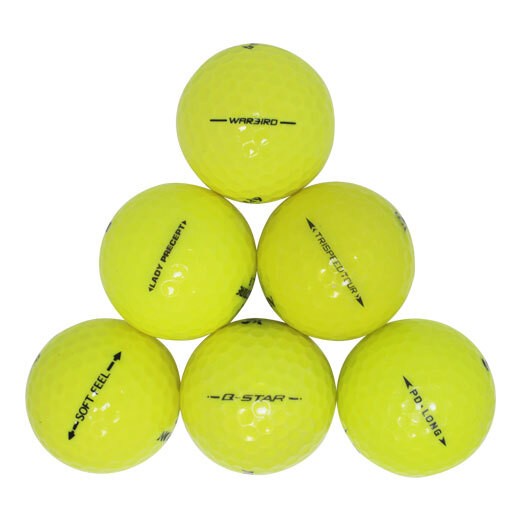 120 Premium Yellow Mint Used Golf Balls AAAAA *SALE*