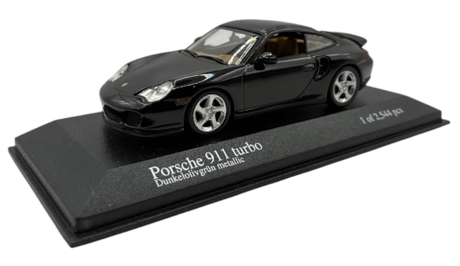 Minichamps 1/43 Porsche 996 911 1999 Turbo Green Metallic 430069310