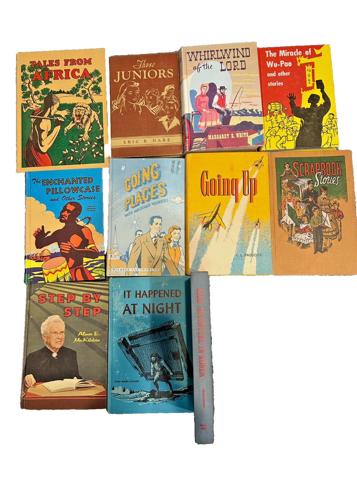 11 Old Adventist Heritage HC Children books: Mission Stories, Nature stories 11 Old Adventist Heritage HC Children books: Mission Stories, Nature stories