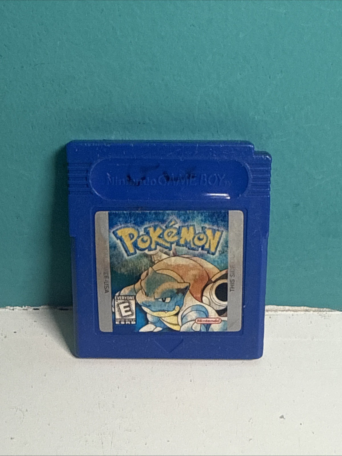 Pokemon Blue Gameboy Cartridge only - Tested And Saves