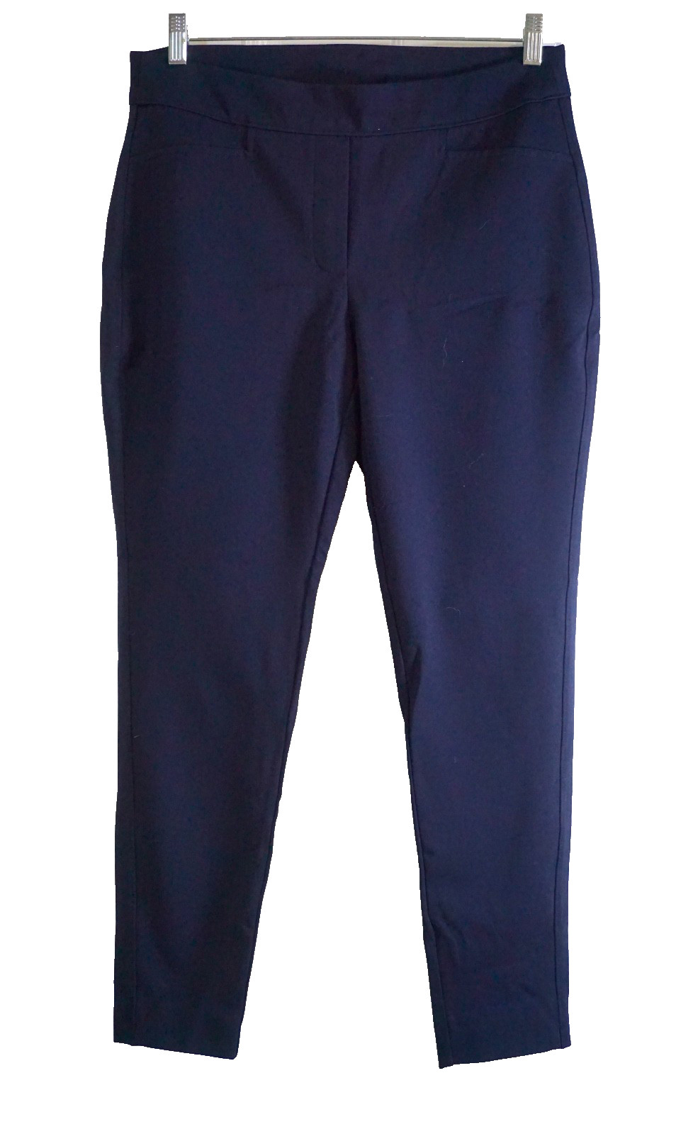 NWOT Chico\'s Women\'s Tailored Ponte Leggings Pants, Sz. 2 (L 12/14) Classic Navy