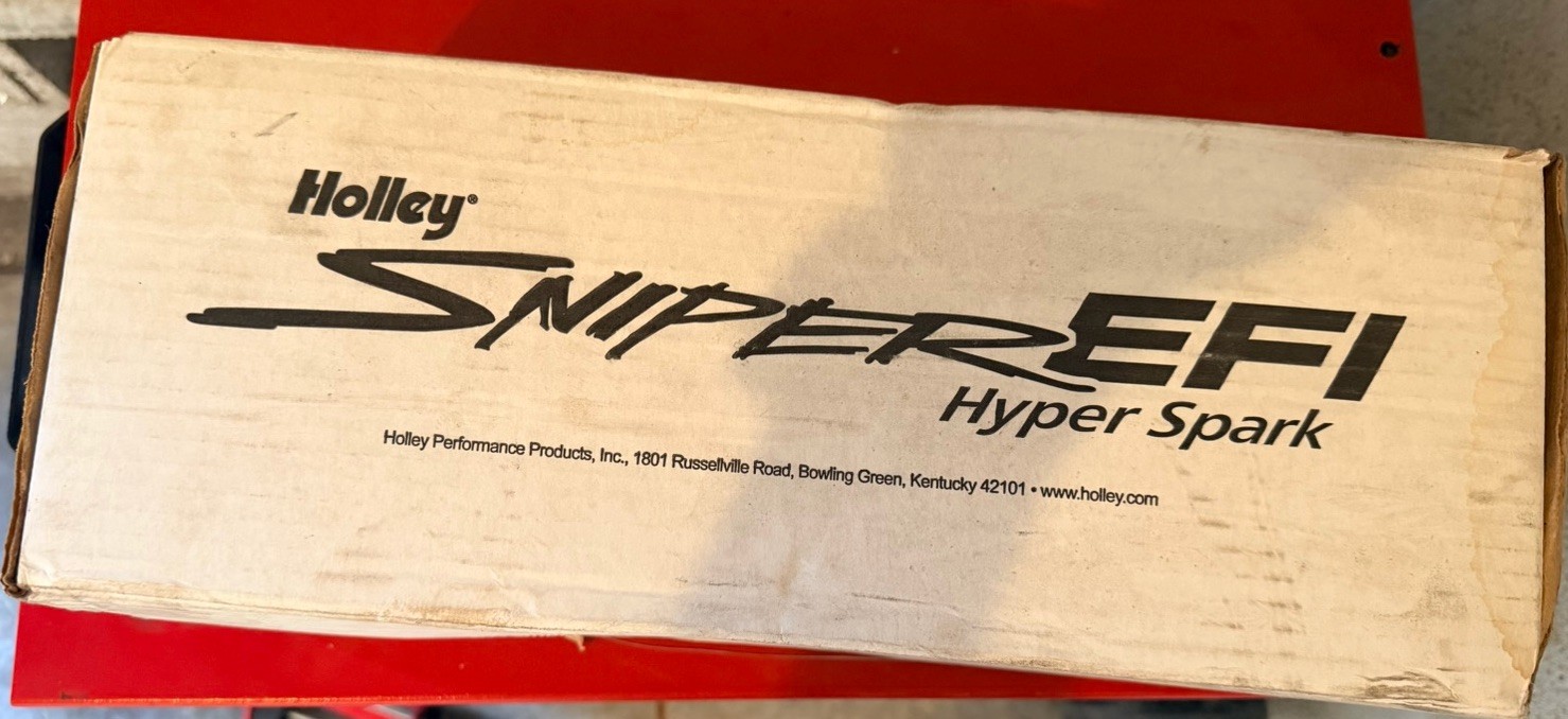 NEW Holley Sniper EFI HyperSpark Dual Sync Distributor SBC BBC Black 565-300BK
