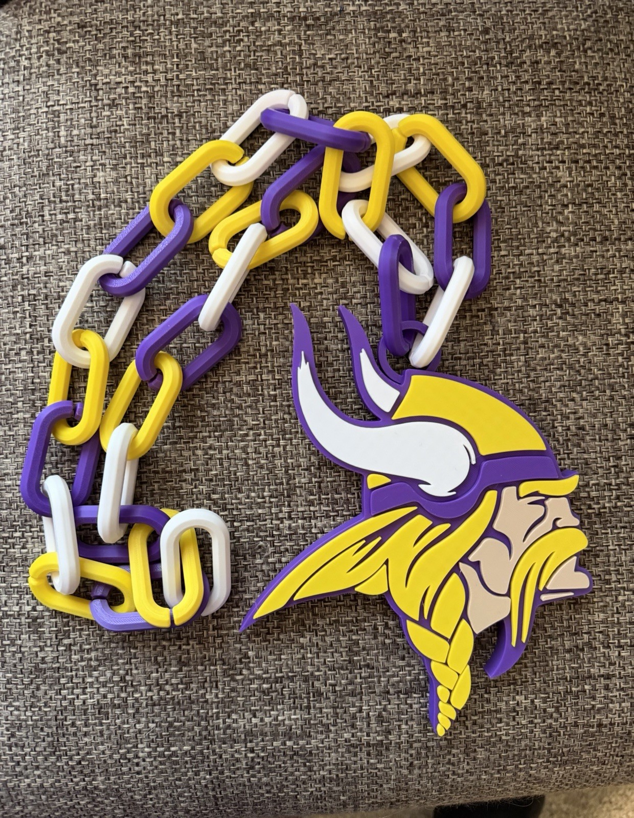 Minnesota Viking Hype Chain 3d Printed Minnesota Viking Hype Chain 3d Printed