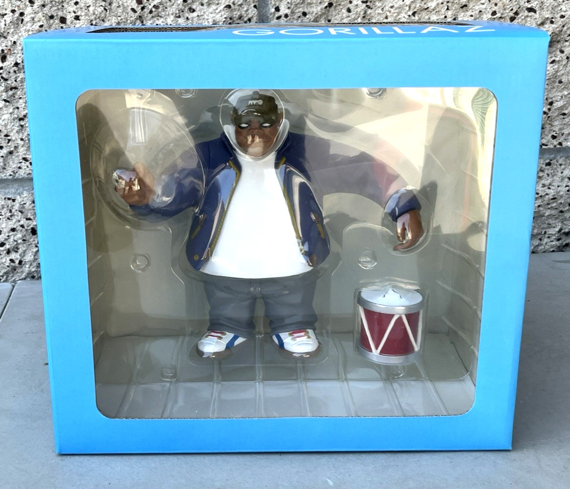 2006 Kidrobot x Gorillaz Russel Hobbs Vinyl Figure NEW Kid Robot OWL CMYK 2006 Kidrobot x Gorillaz Russel Hobbs Vinyl Figure NEW Kid Robot OWL CMYK