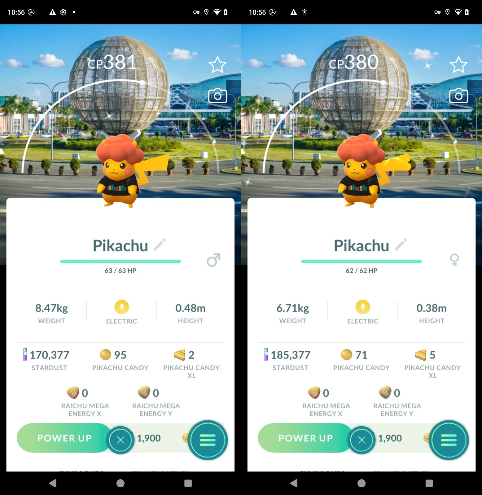 ✨Shiny Pikachu PokéXciting - Background✨ - P T C - Description