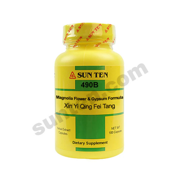 Xin Yi Qing Fei Tang Capsules - Sun Ten Chinese Herbal Supplement TCM #490B