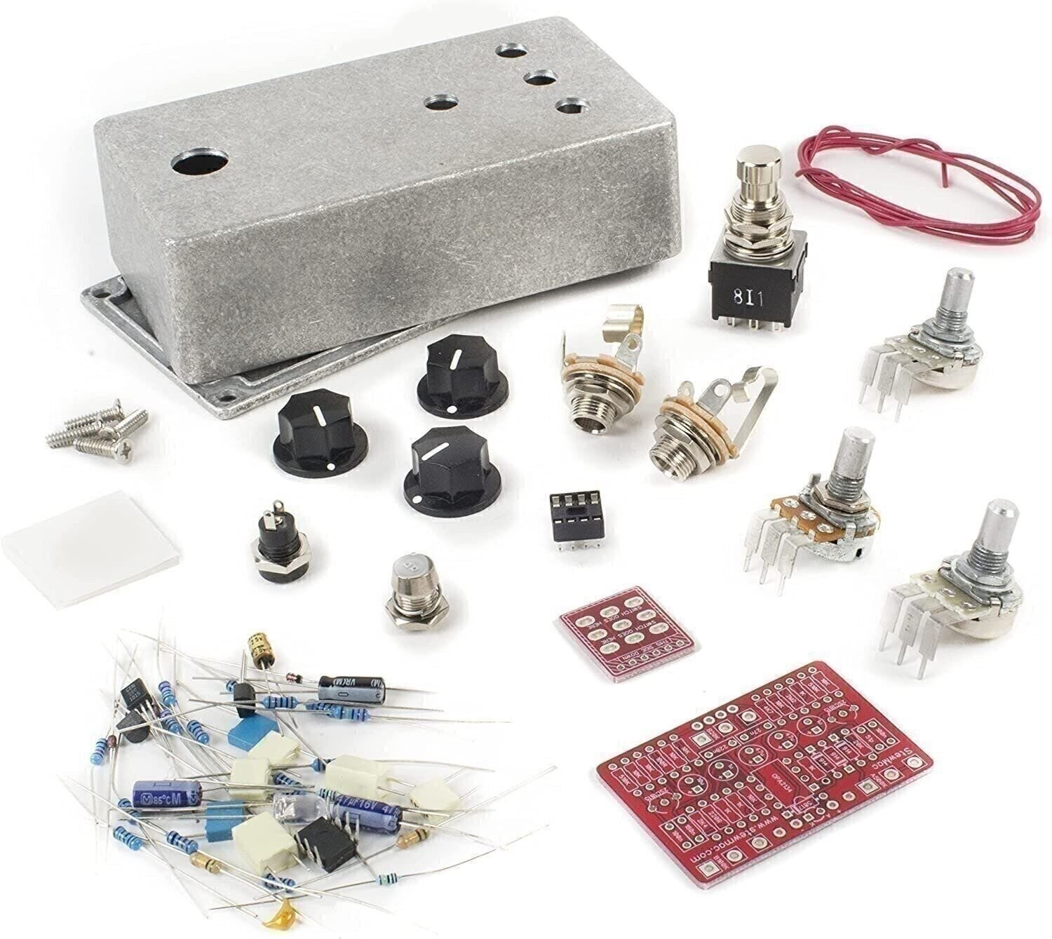 StewMac Screamer Pedal Kit, With Bare Enclosure (#2350)