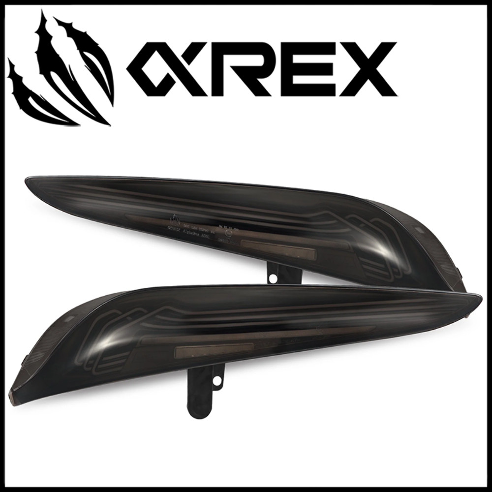AlphaRex Alpha-Black LUXX CSL Laser Style LED Tail Lights fit 20-25 Toyota Supra