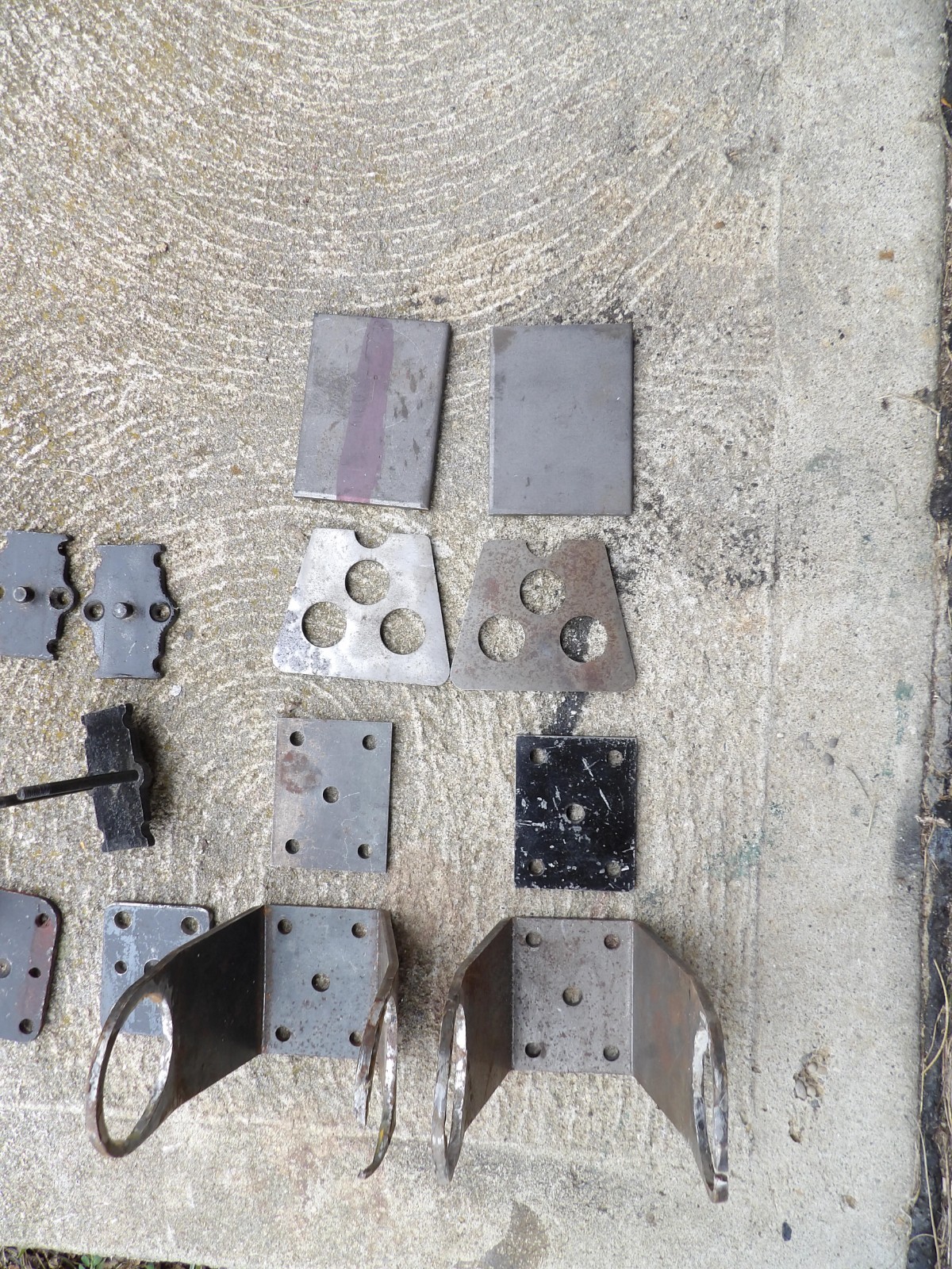 MG-TA, MG-TB, MG-TC REAR AXLE HOUSING REPAIR PARTS/REINFORCING PARTS