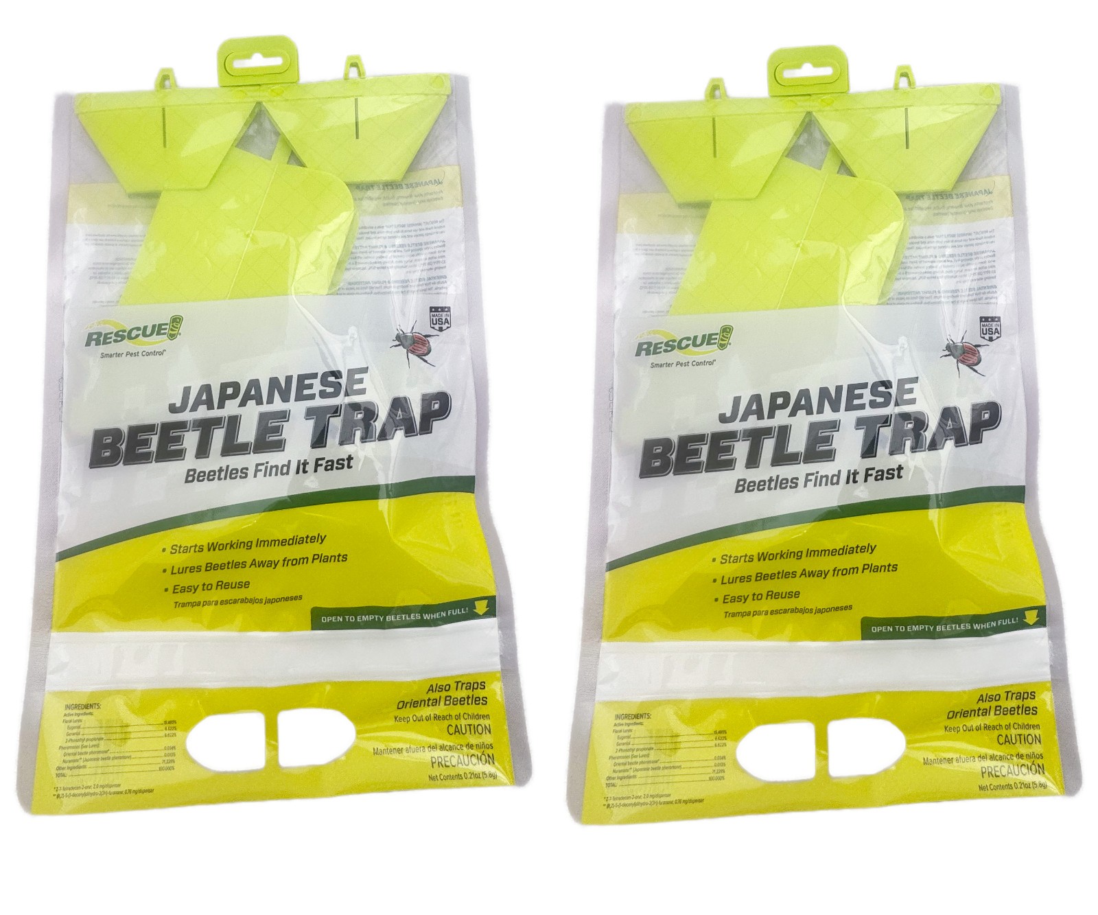 Japanese Beetle Trap Bag, Oriental Beetle Trap Bag, 2 PACKS Japanese Beetle Trap Bag, Oriental Beetle Trap Bag, 2 PACKS