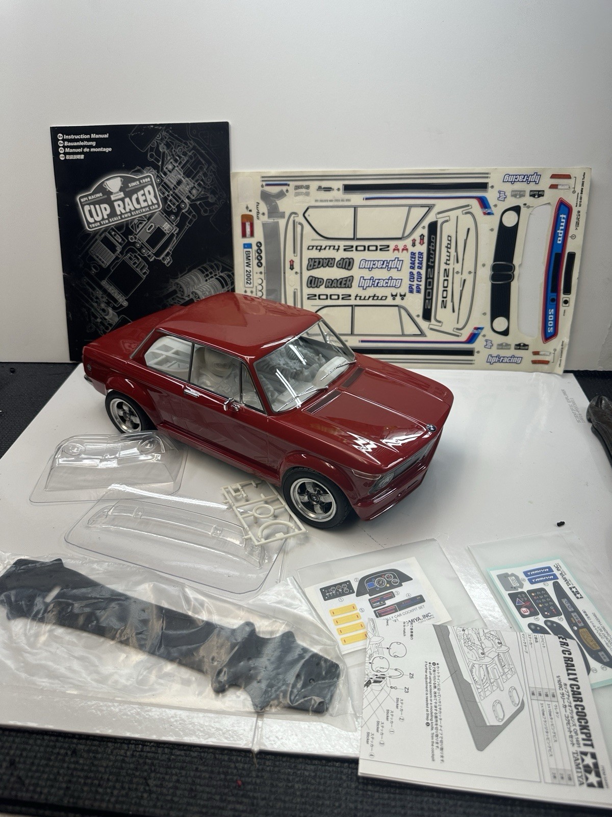 HPI Cup Racer True Ten Roller BMW Vintage Rc Car