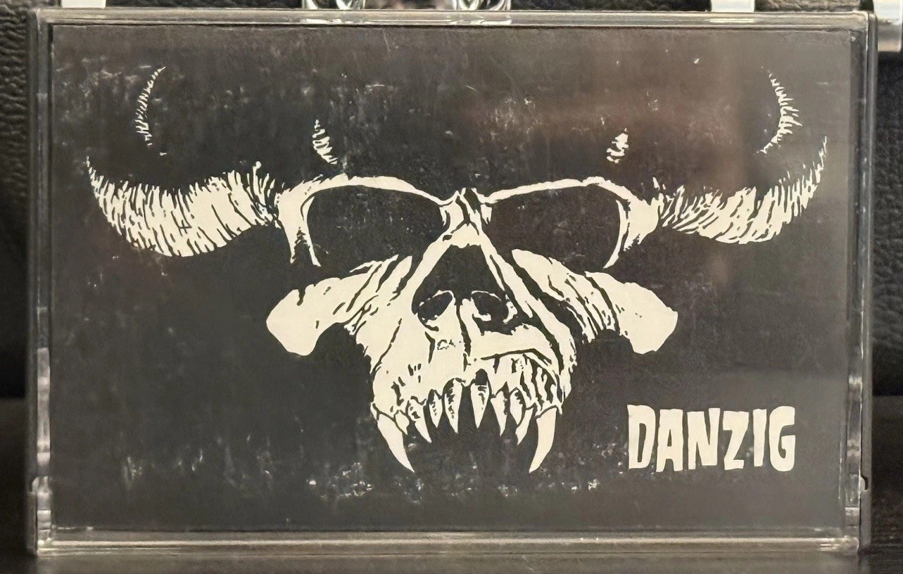 DANZIG Self Titled Cassette Tape 1988 US 1st Press Def American SR Dolby