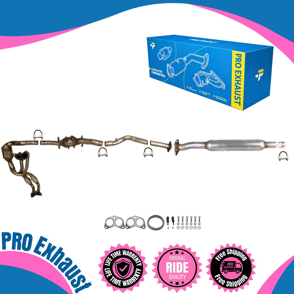 Front Cat+Front Resonator Pipe For 2019-2022 Subaru Forester 2.5L AWD Federal Front Cat+Front Resonator Pipe For 2019-2022 Subaru Forester 2.5L AWD Federal