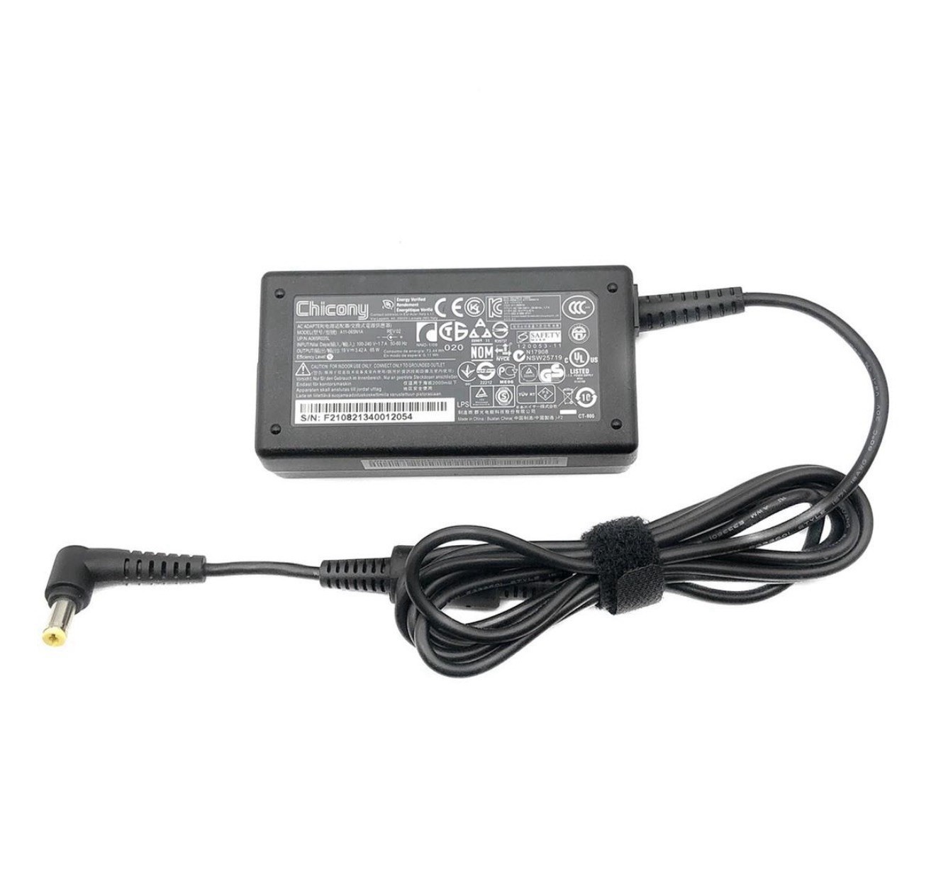 ACER A18-065N3A 19V 3.42A 65W Genuine Original AC Power Adapter Charger