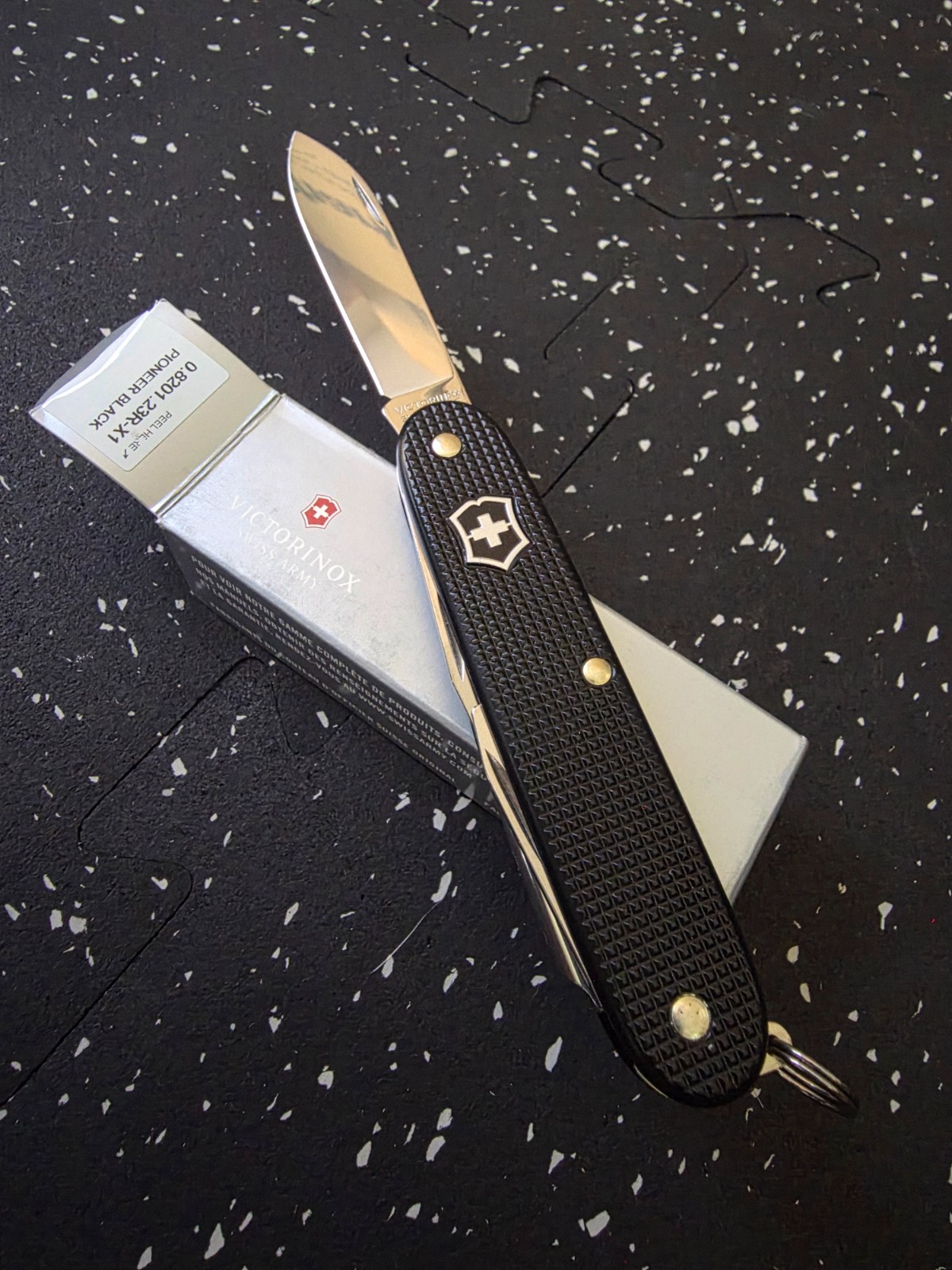 Victorinox Pioneer Alox Black 93mm Brand New in box