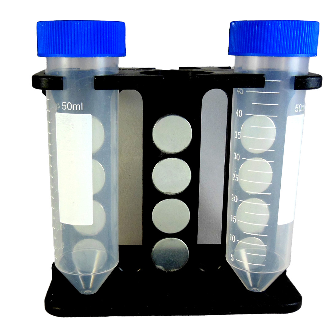 Rack-M002  magnetic separation rack  6-50 ml tubes with strong neodymium magnet