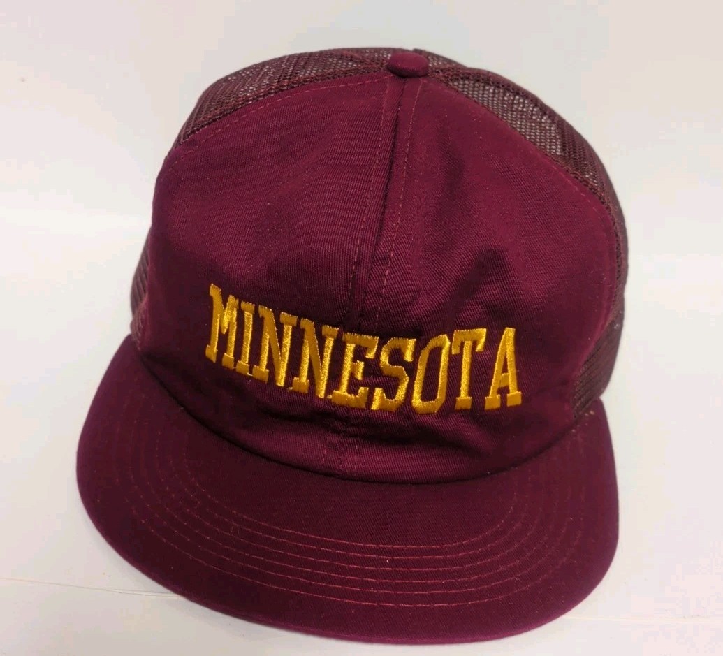 Vintage Minnesota Gophers Hat snapback Mesh Back America\'s Legend Made USA