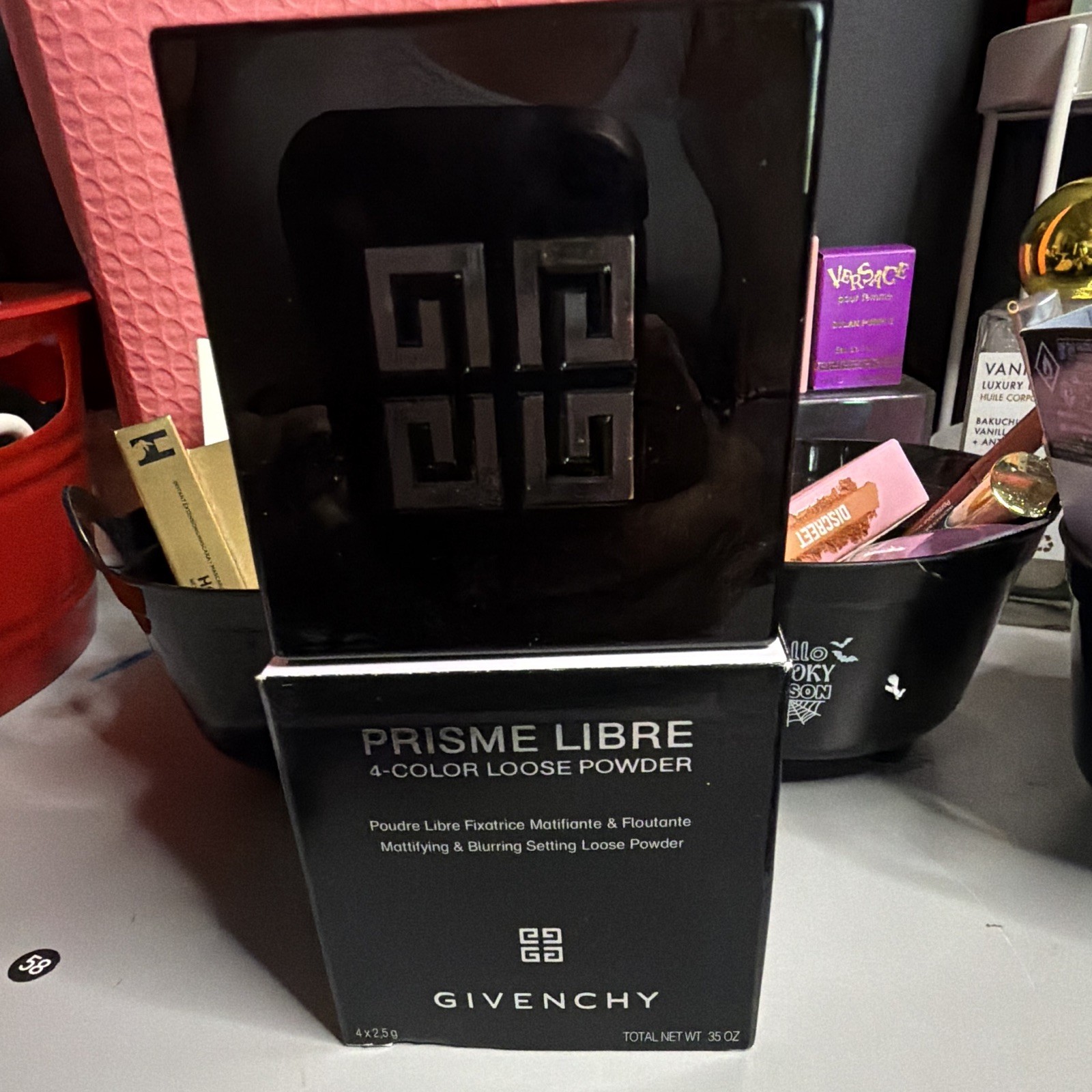 Givenchy Prisme Libre 4-Color Loose Setting Powder 01 Mousseline Pastel 0.5 oz Givenchy Prisme Libre 4-Color Loose Setting Powder 01 Mousseline Pastel 0.5 oz