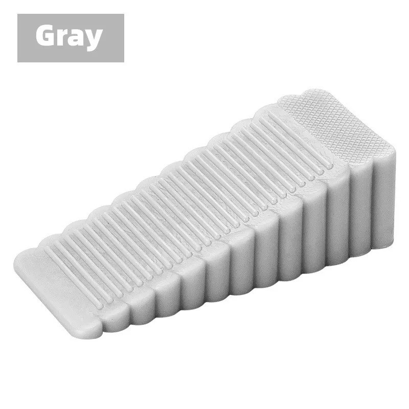 Silicone Door Stopper Wedge Anti-Collision Door Stop Block Home Office Floor
