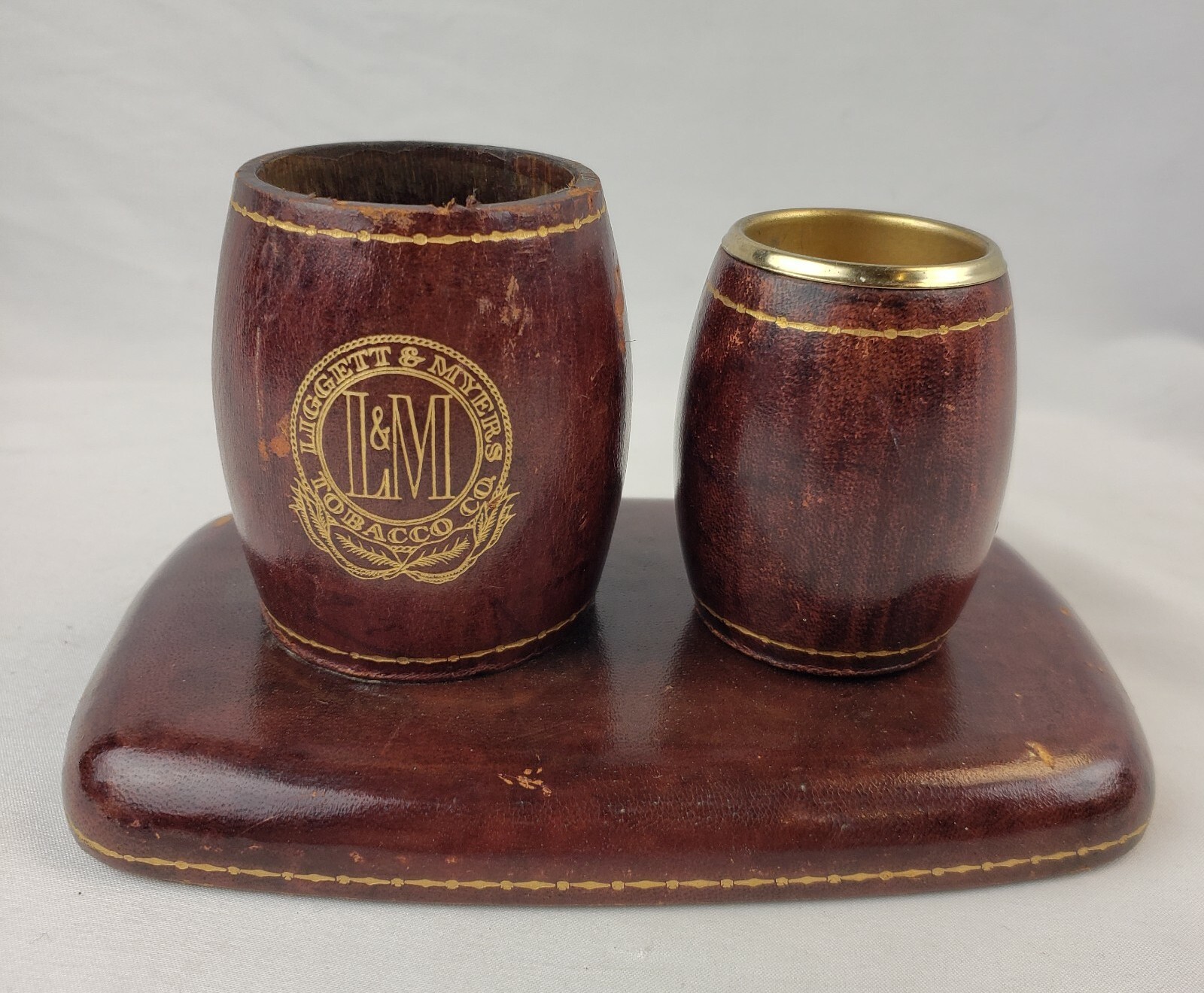 Rare Antique Liggett Myers Tobacco Advertising Store Display Match Cigar Holder