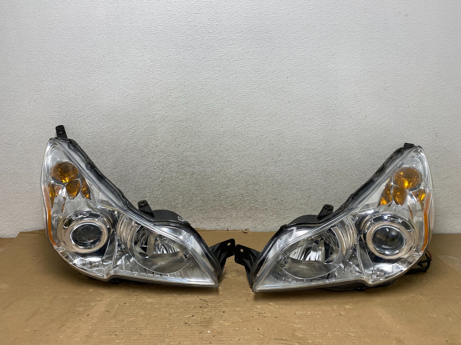 2010 2011 2012 Subaru Legacy Outback Left+Right Halogen Headlights AG9271 DW