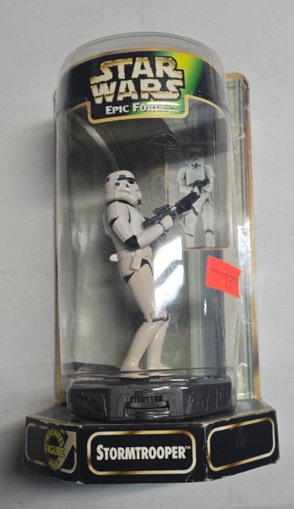 Vintage 1998 Hasbro Star Wars Epic Force Stormtrooper 6\ Vintage 1998 Hasbro Star Wars Epic Force Stormtrooper 6\