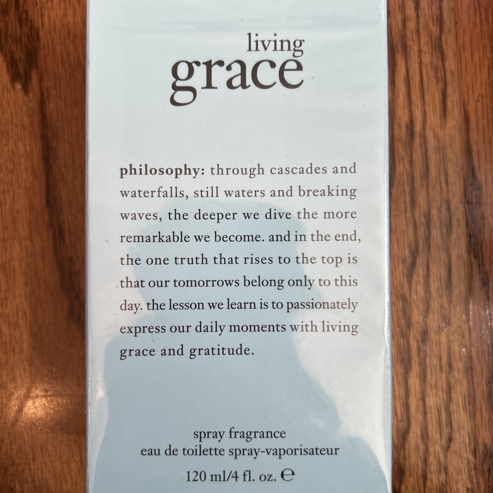 NEW SEALED Philosophy Living Grace EDT 4 oz NEW SEALED Philosophy Living Grace EDT 4 oz