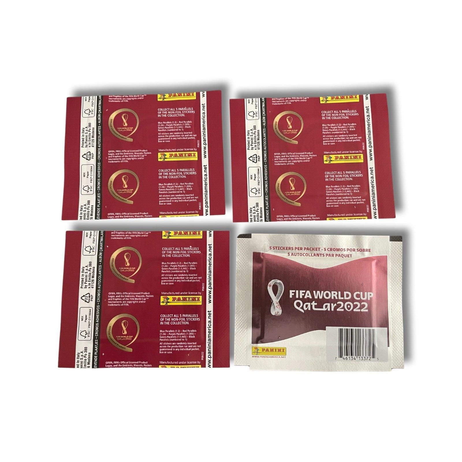 PANINI FIFA WORLD CUP QATAR 2022 💥Pack of 5 Stickers PANINI FIFA WORLD CUP QATAR 2022 💥Pack of 5 Stickers