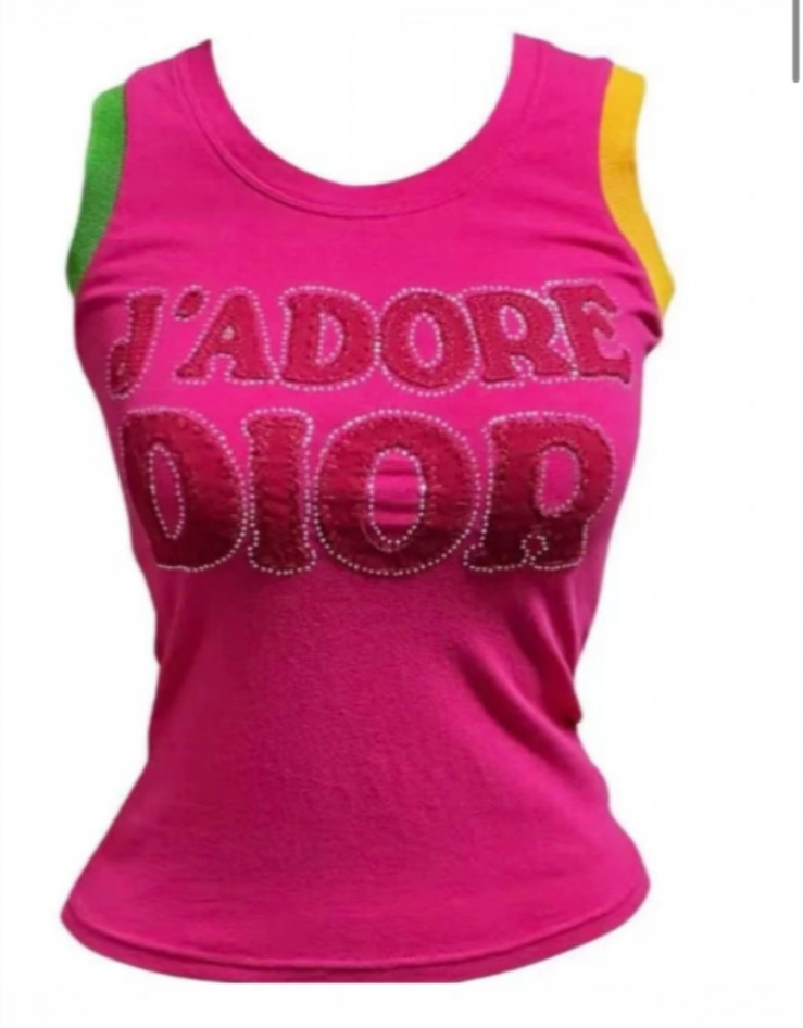 J’ adore Dior y2k Top sizes S-XL preorder J’ adore Dior y2k Top sizes S-XL preorder